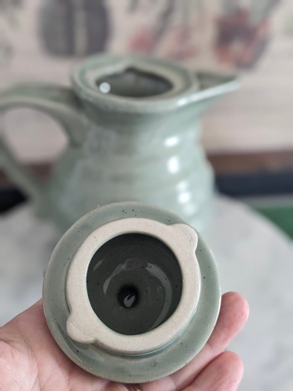 Green Nantucket Teapot - Picture 7 of 8